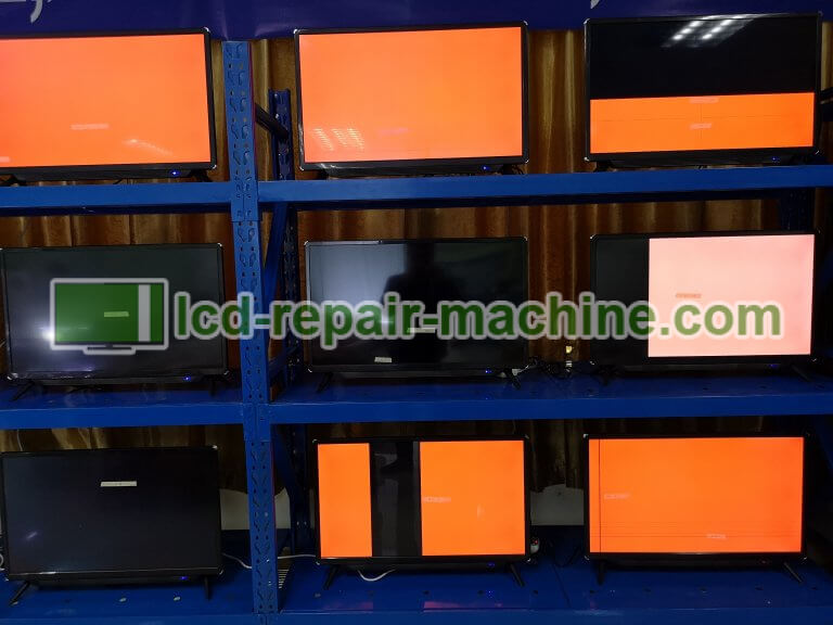 LCD LED TV Faults which can be repaired by bonding machine LCD TV