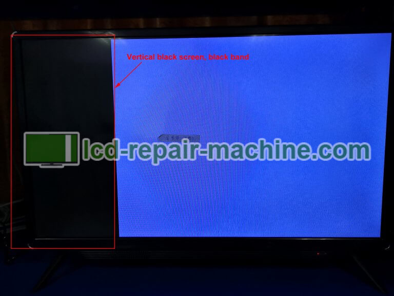 LCD LED TV Faults which can be repaired by bonding machine LCD TV