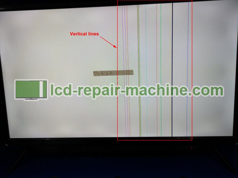 LCD LED TV Faults which can be repaired by bonding machine LCD TV